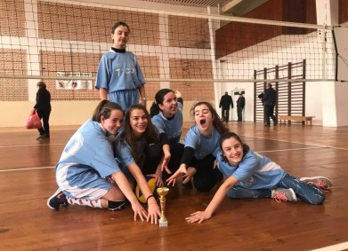 Волейбол в двора на 7-мо СУ „Св. Седмочисленици“